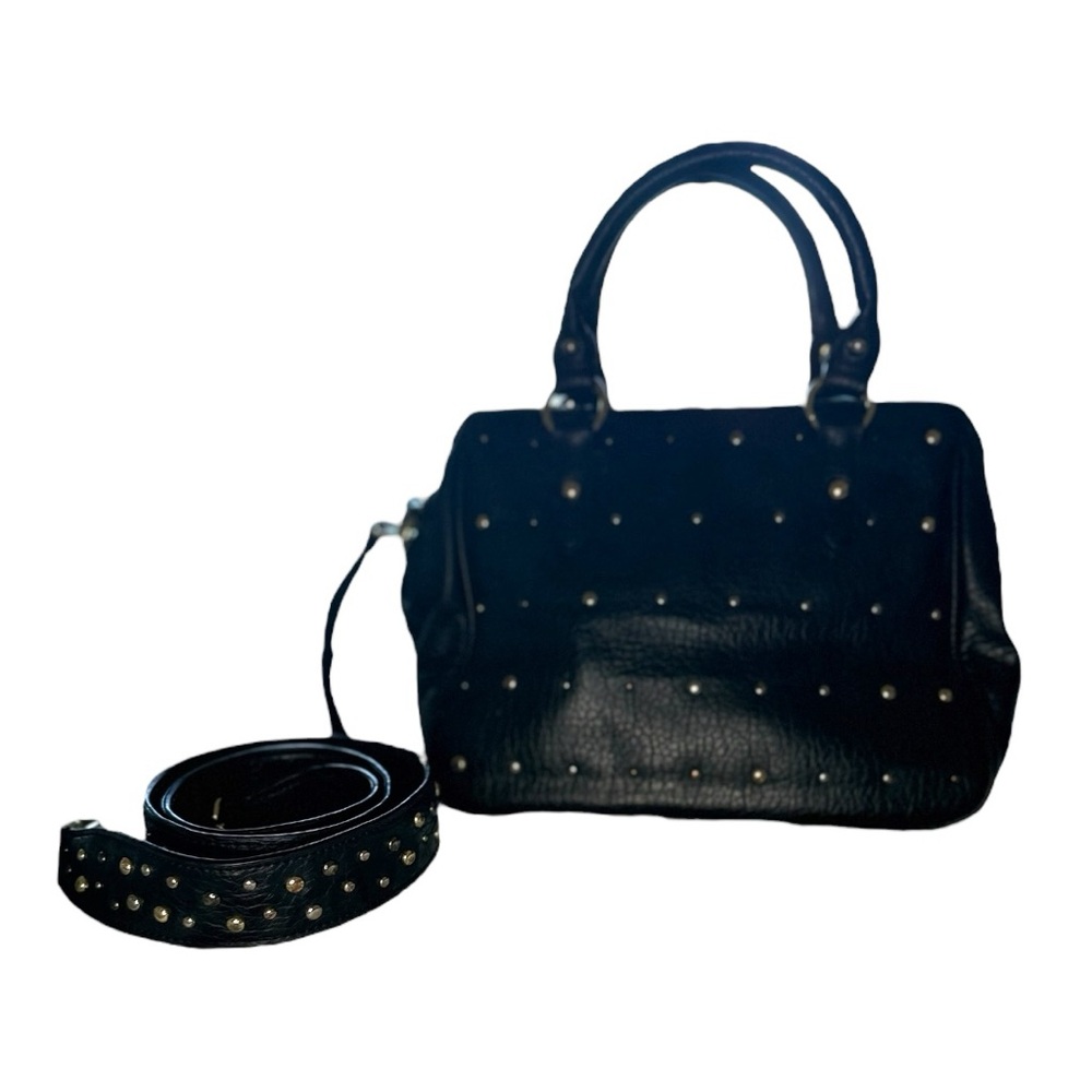 Juicy Couture Black Studded Satchel